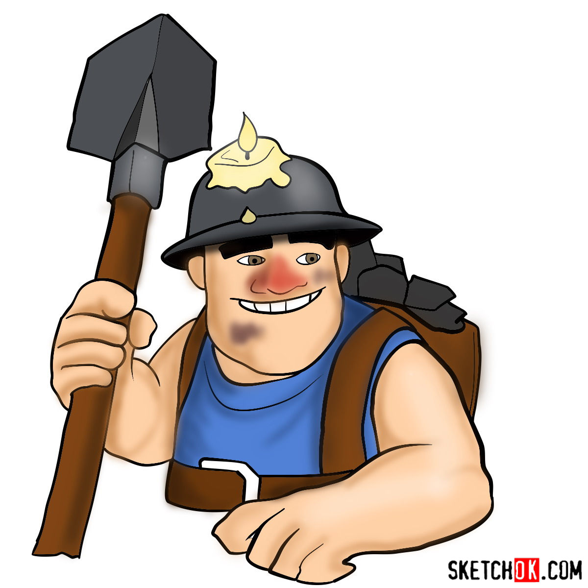 Cartoon Miner Drawing / 56,623 miner cartoons on gograph.