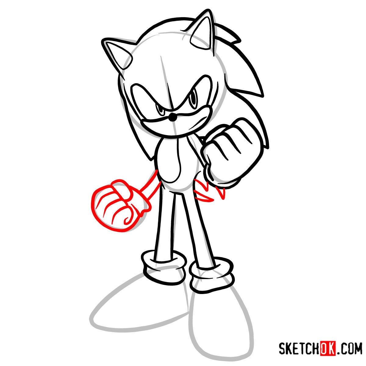 How To Draw Sonic Characters 