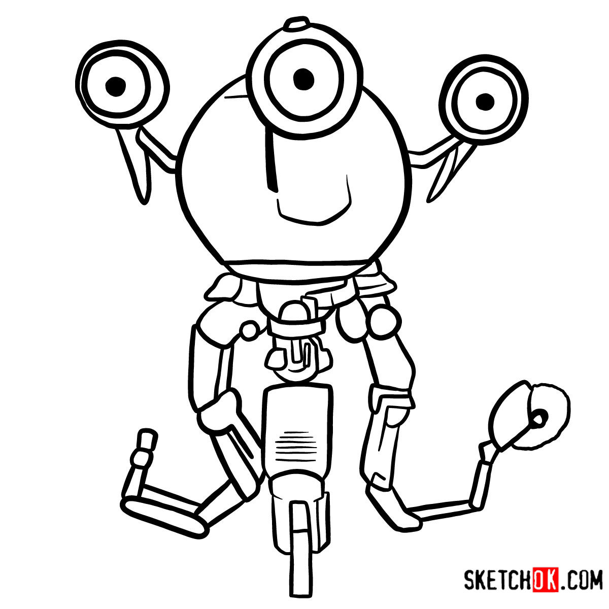How to draw Codsworth | Fallout
