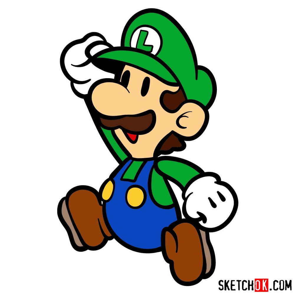 How To Draw Luigi