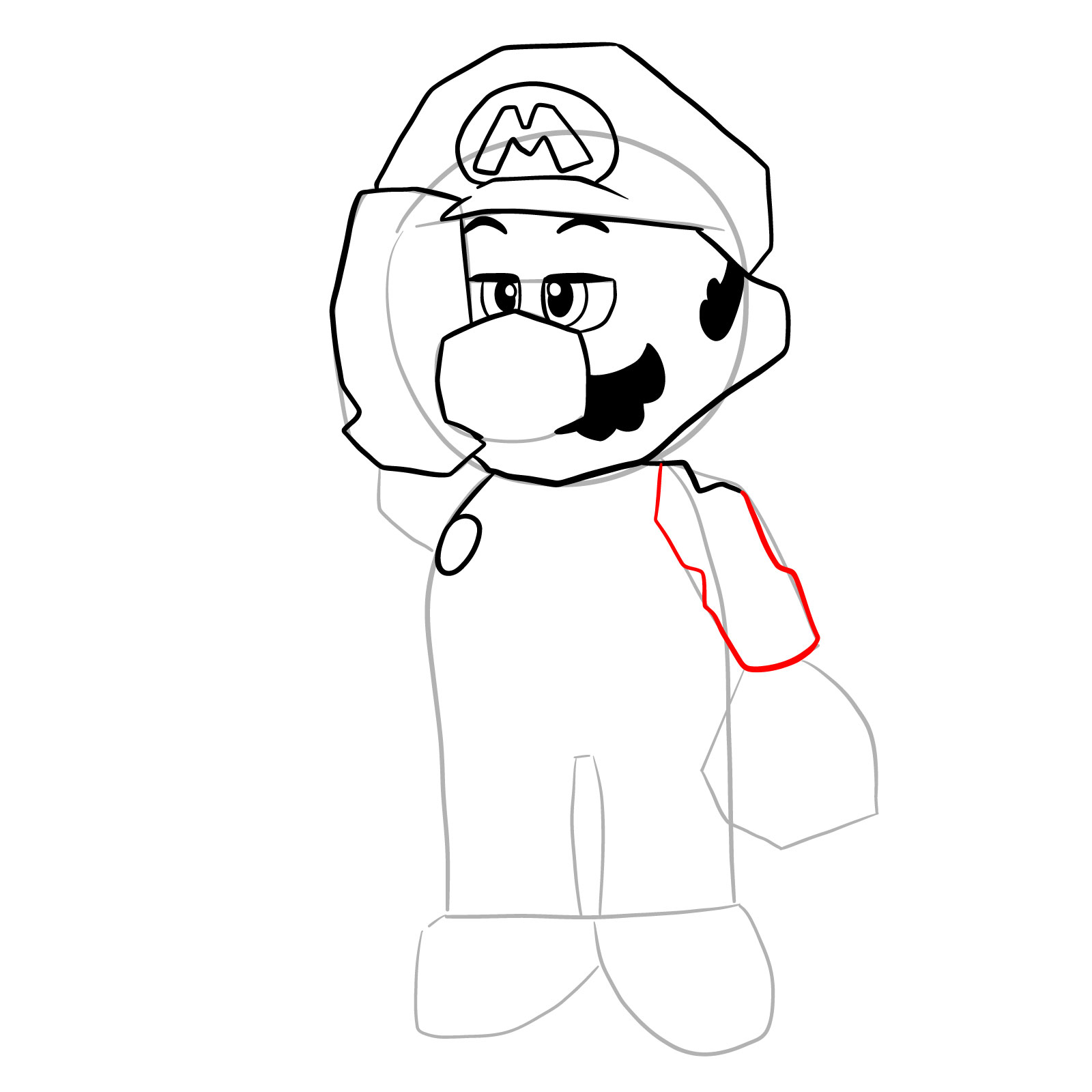 How to draw SuperMarioGlitchy4 (N64) - step 17