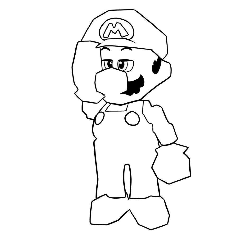 How to draw SuperMarioGlitchy4 (N64)