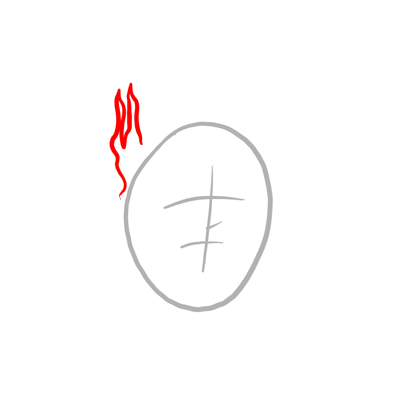 How to draw Hellbeats Spirit - step 02