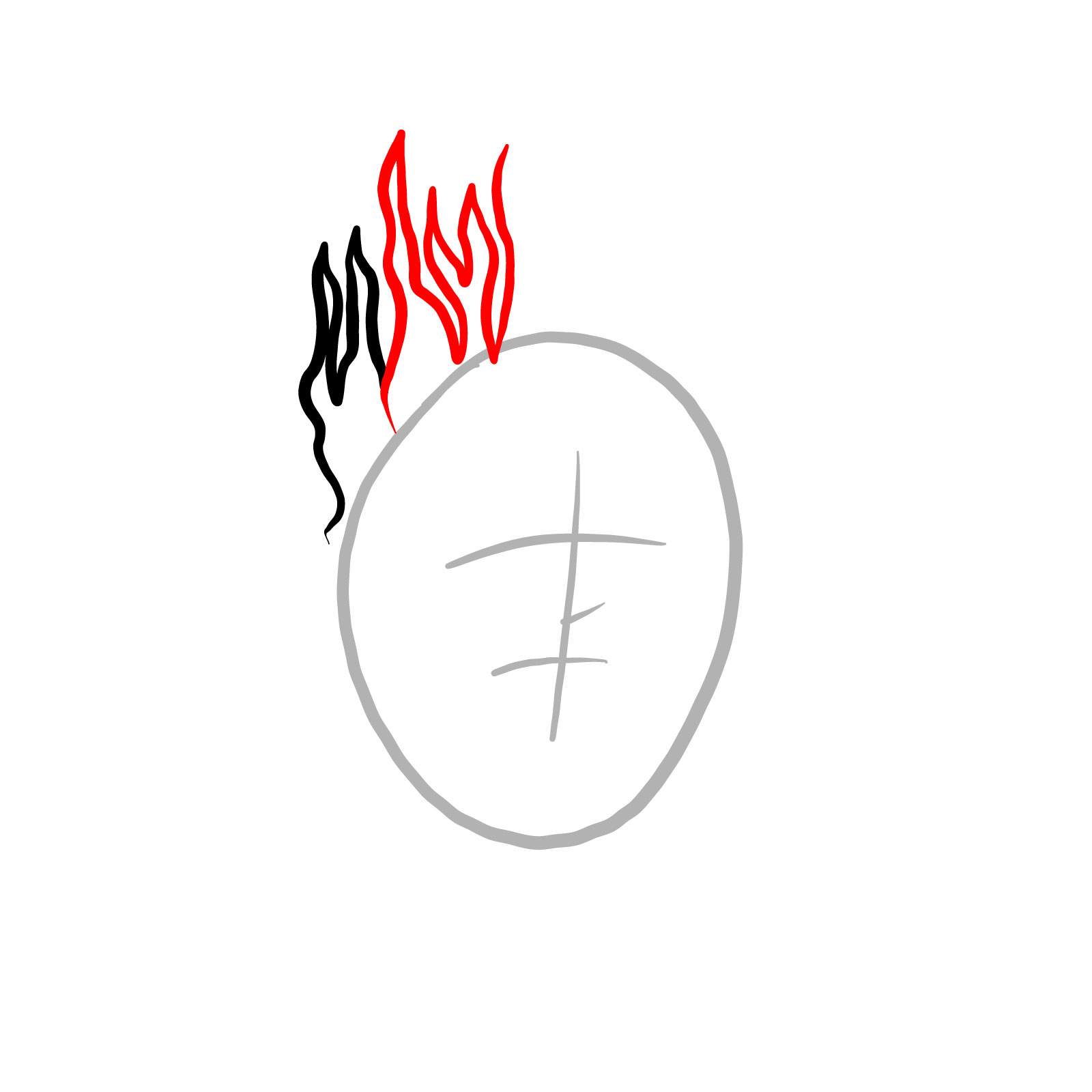 How to draw Hellbeats Spirit - step 03