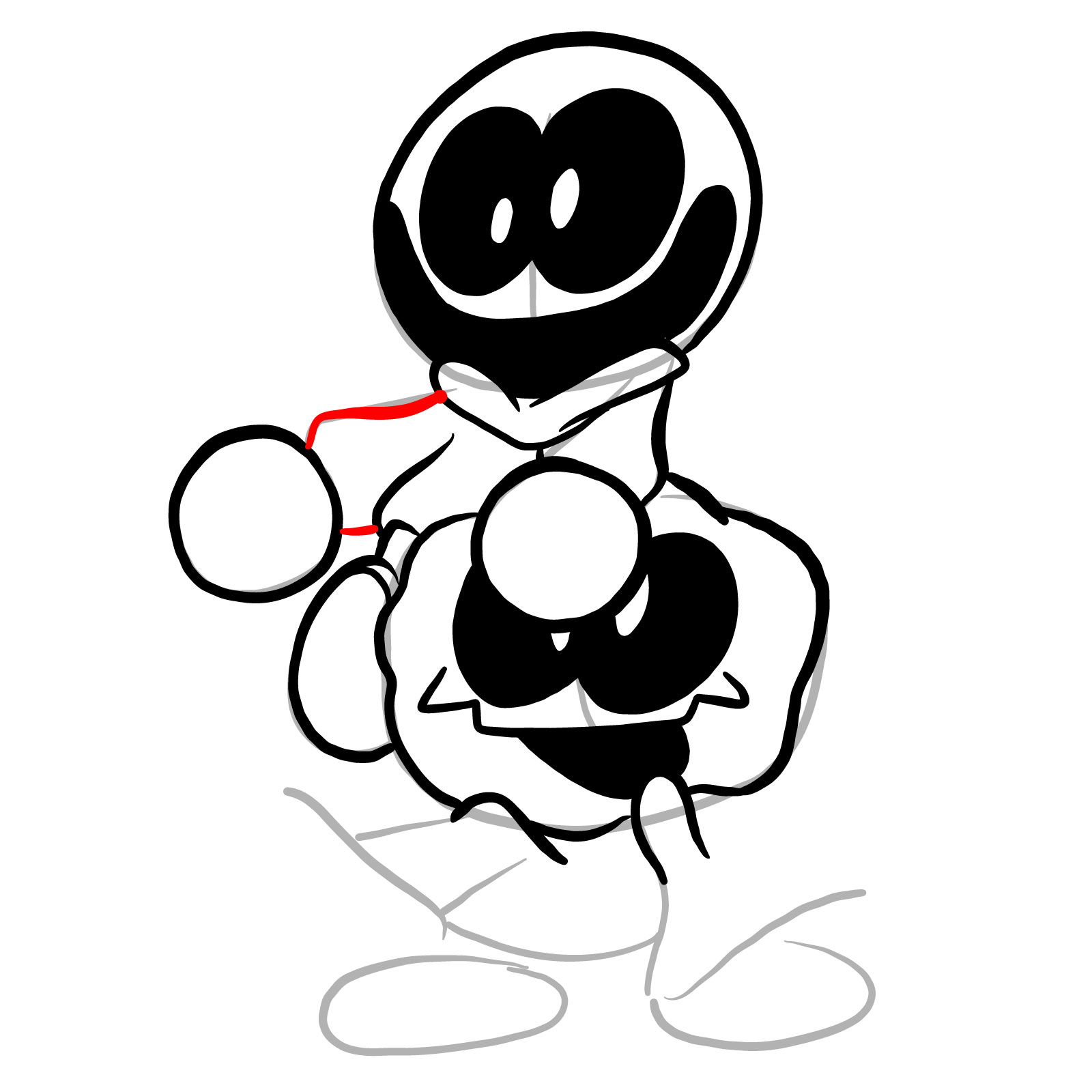 How to draw Soft Skid and Pump - step 17