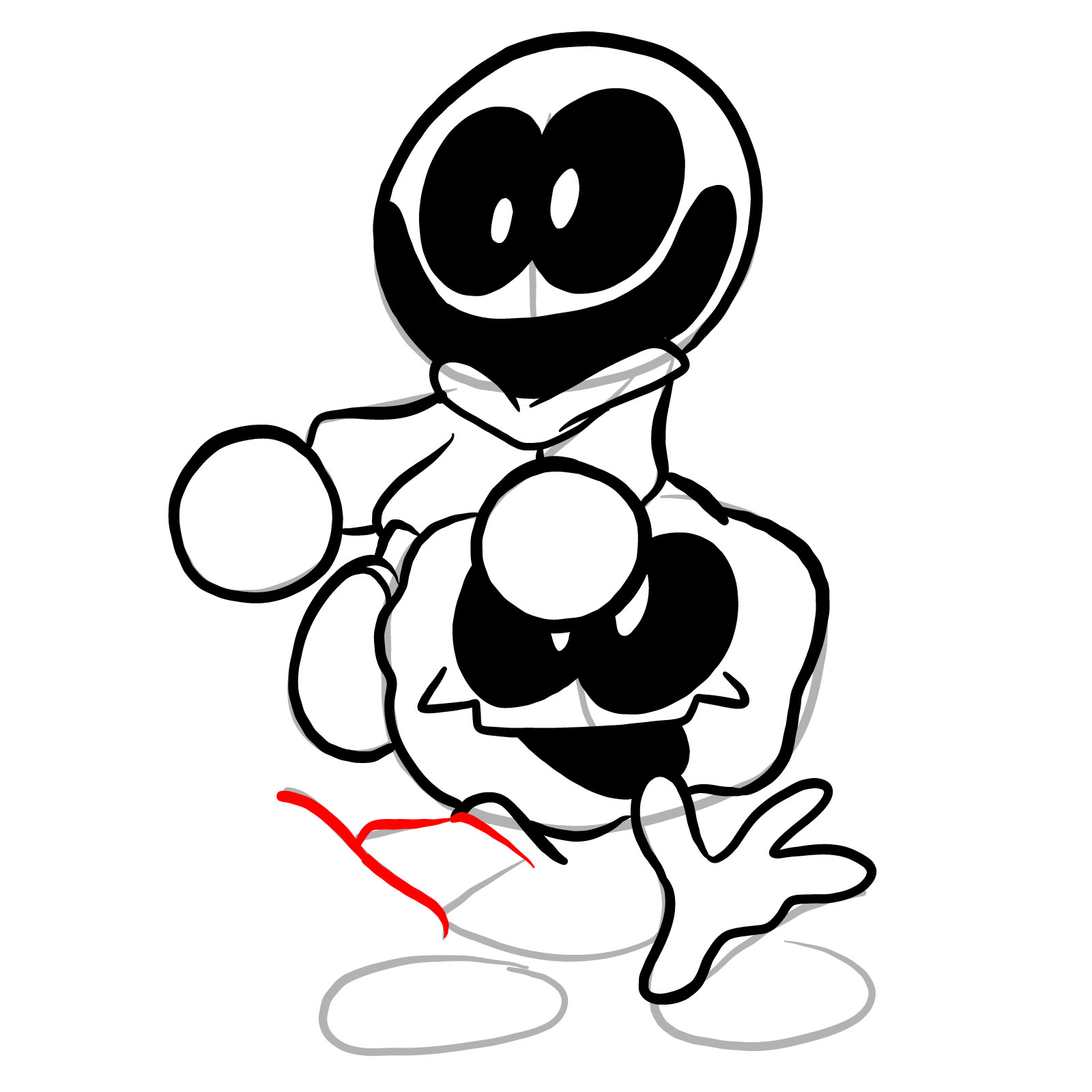 How to draw Soft Skid and Pump - step 19