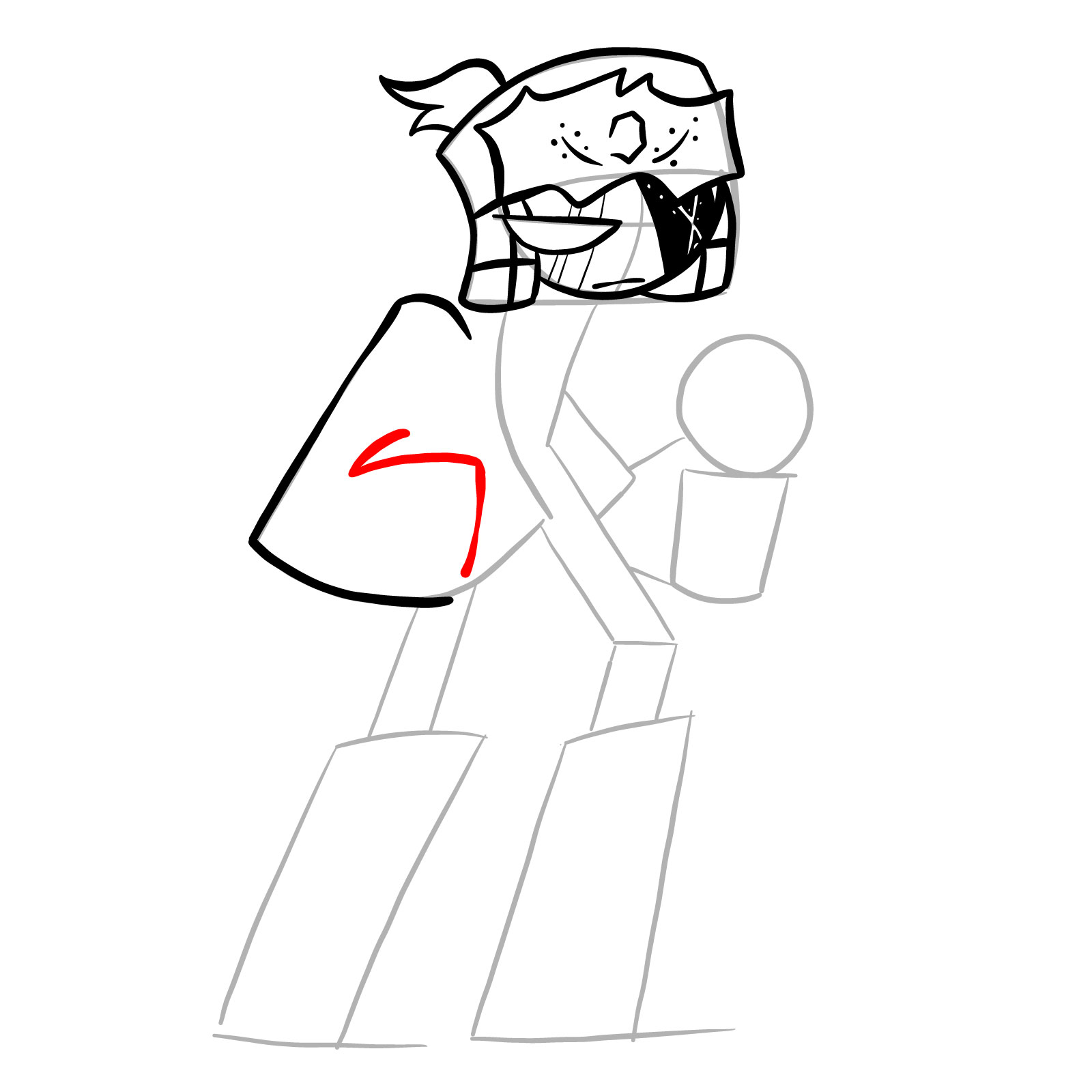 How to draw SugarRatio's Reanimated Ruv - step 16