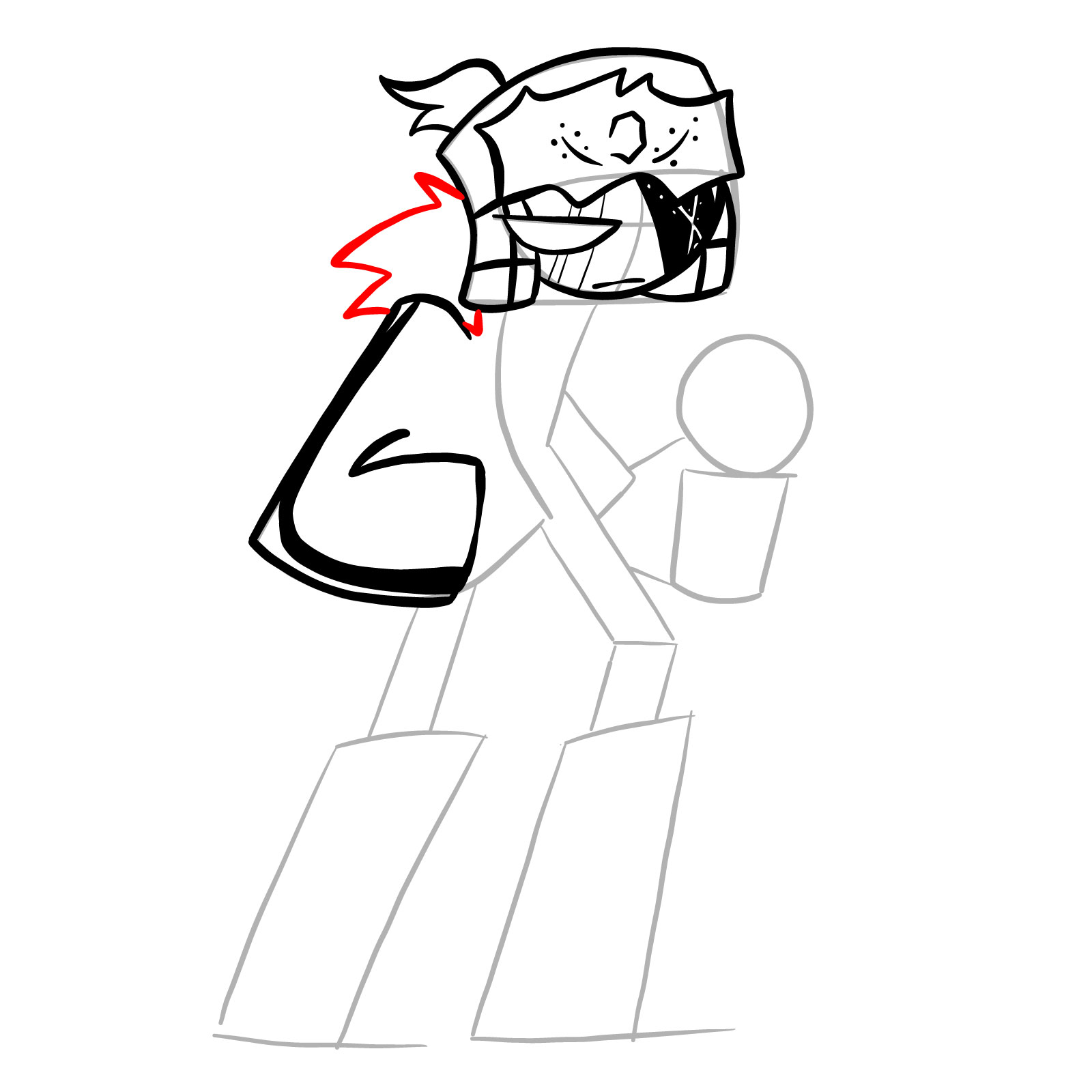 How to draw SugarRatio's Reanimated Ruv - step 18