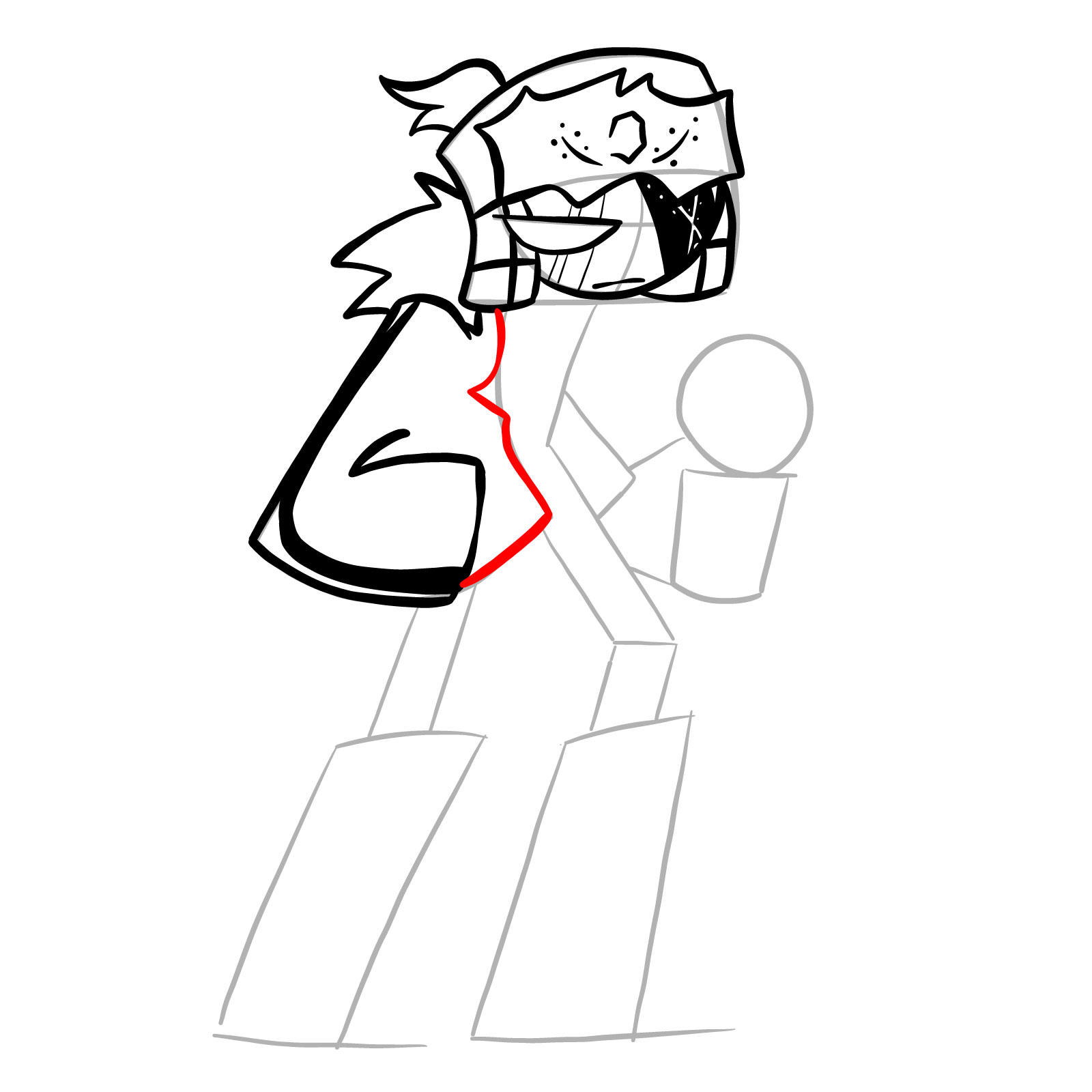 How to draw SugarRatio's Reanimated Ruv - step 19