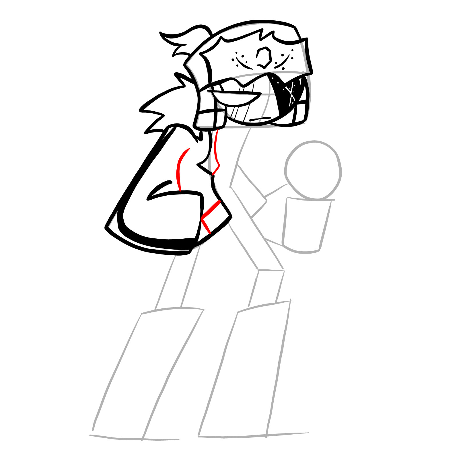 How to draw SugarRatio's Reanimated Ruv - step 20