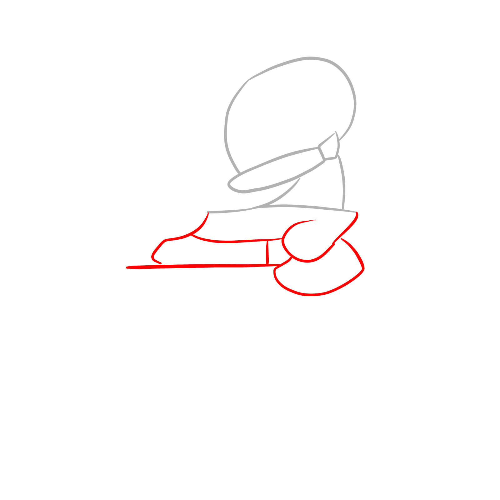 How to draw Pico on the speakers - step 02