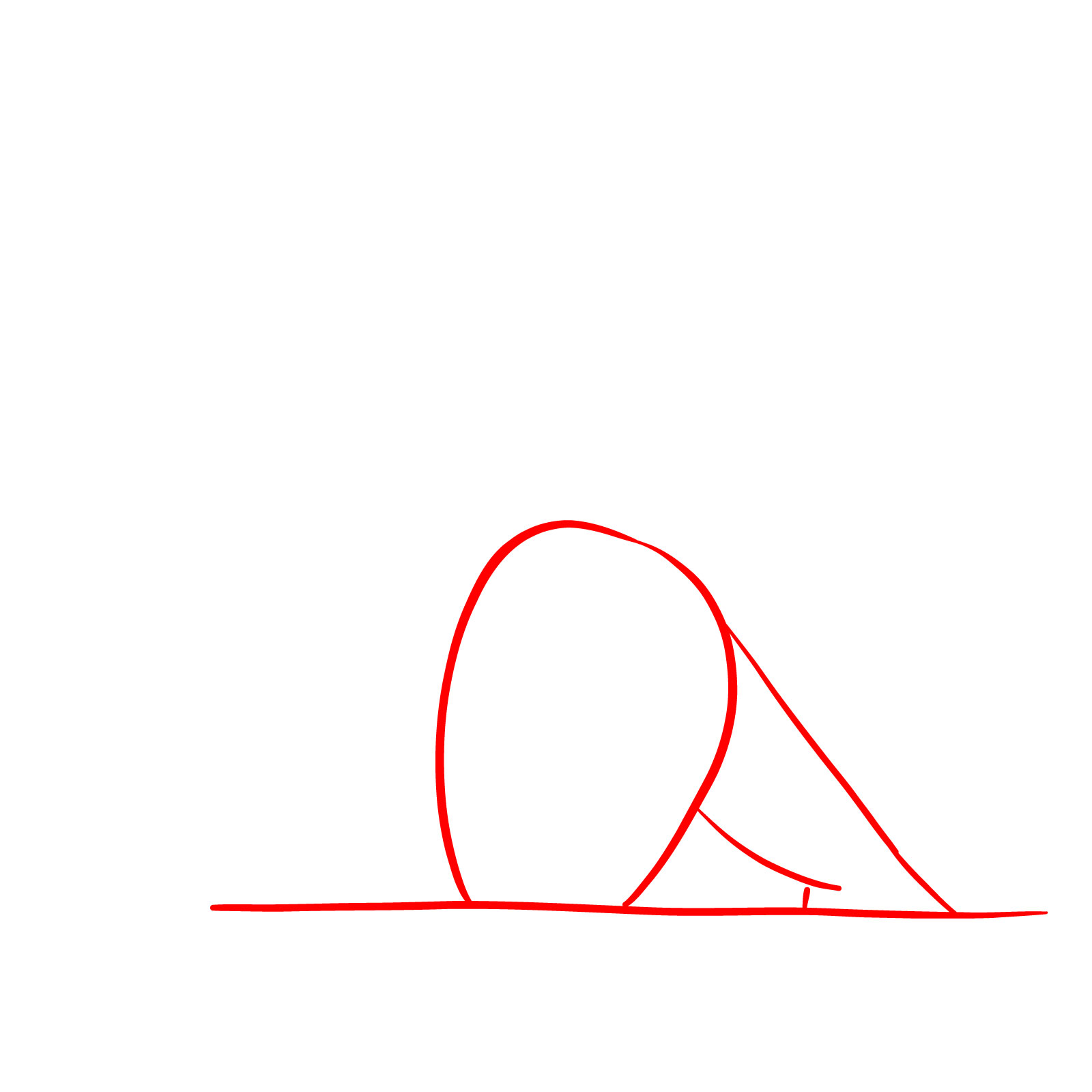 How to draw Falling Down Armaros - step 01