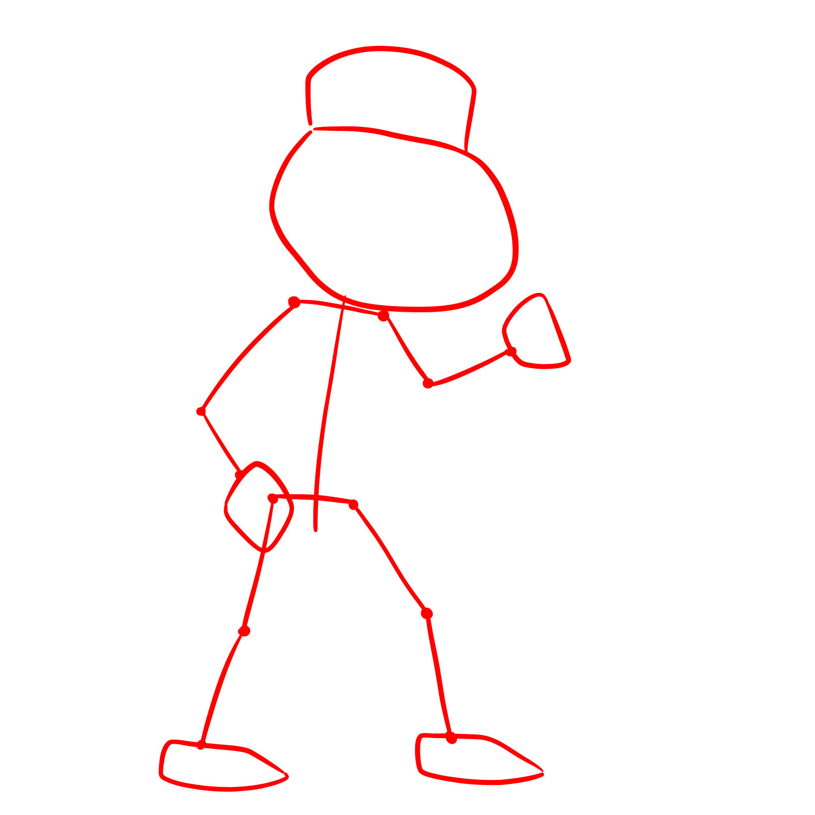 How to draw Glenn Quagmire (FNF x Pibby) - step 01