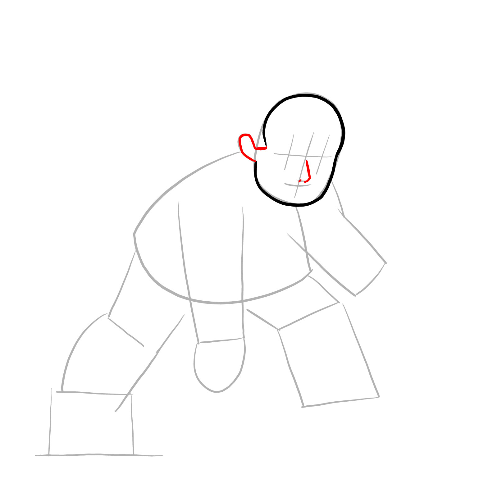 How to draw Steven Universe - FNF: Pibby Corrupted - step 05