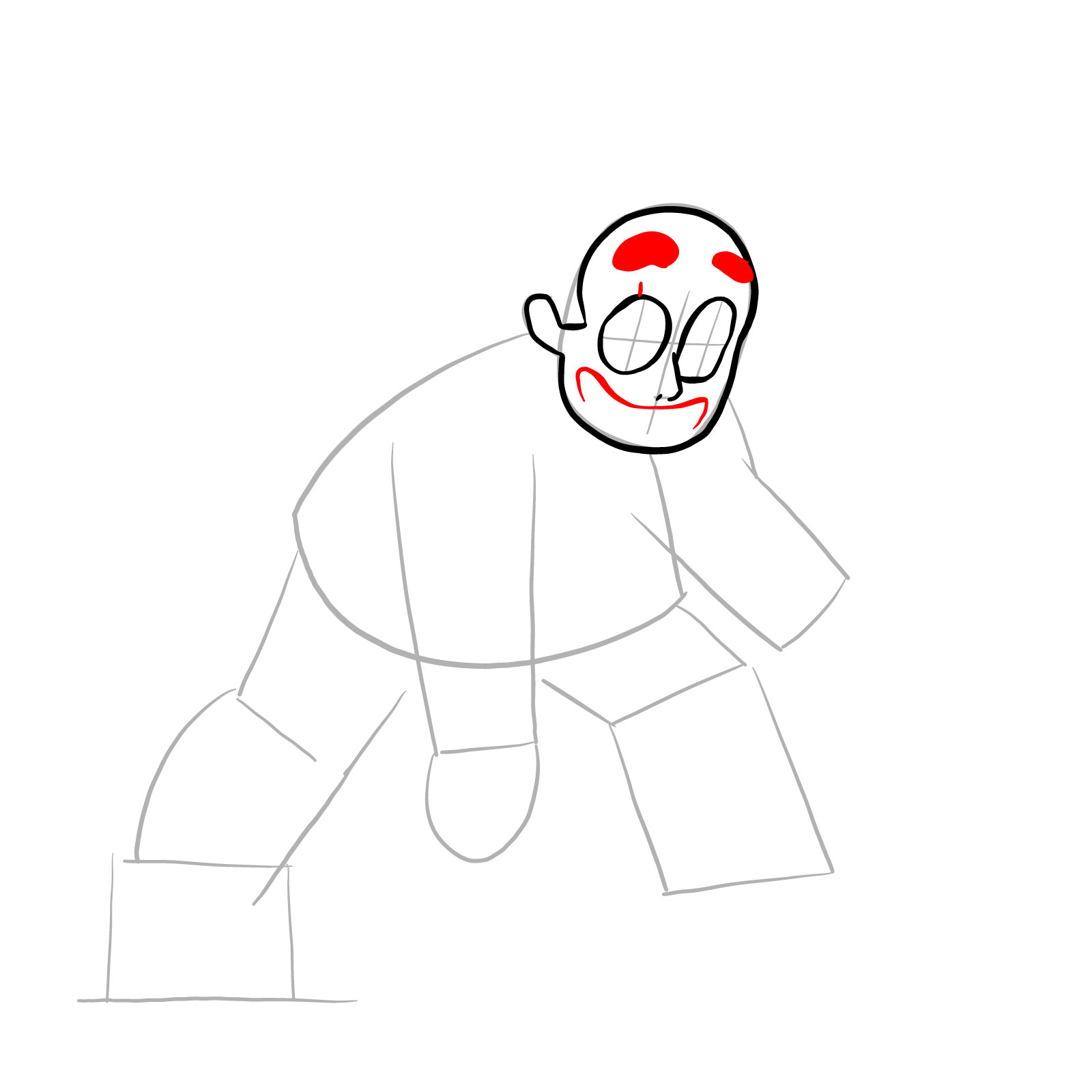 How to draw Steven Universe - FNF: Pibby Corrupted - step 07