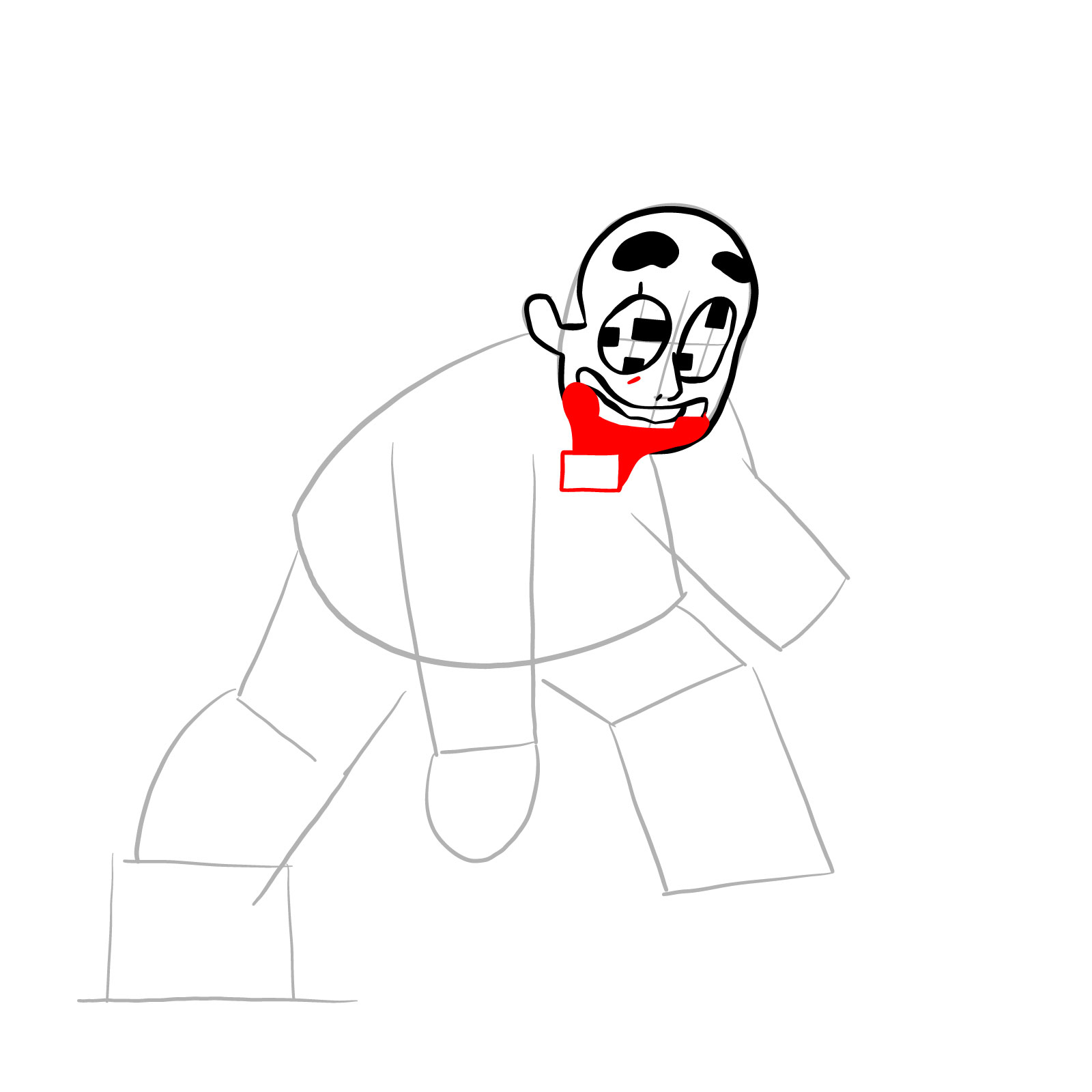 How to draw Steven Universe - FNF: Pibby Corrupted - step 09