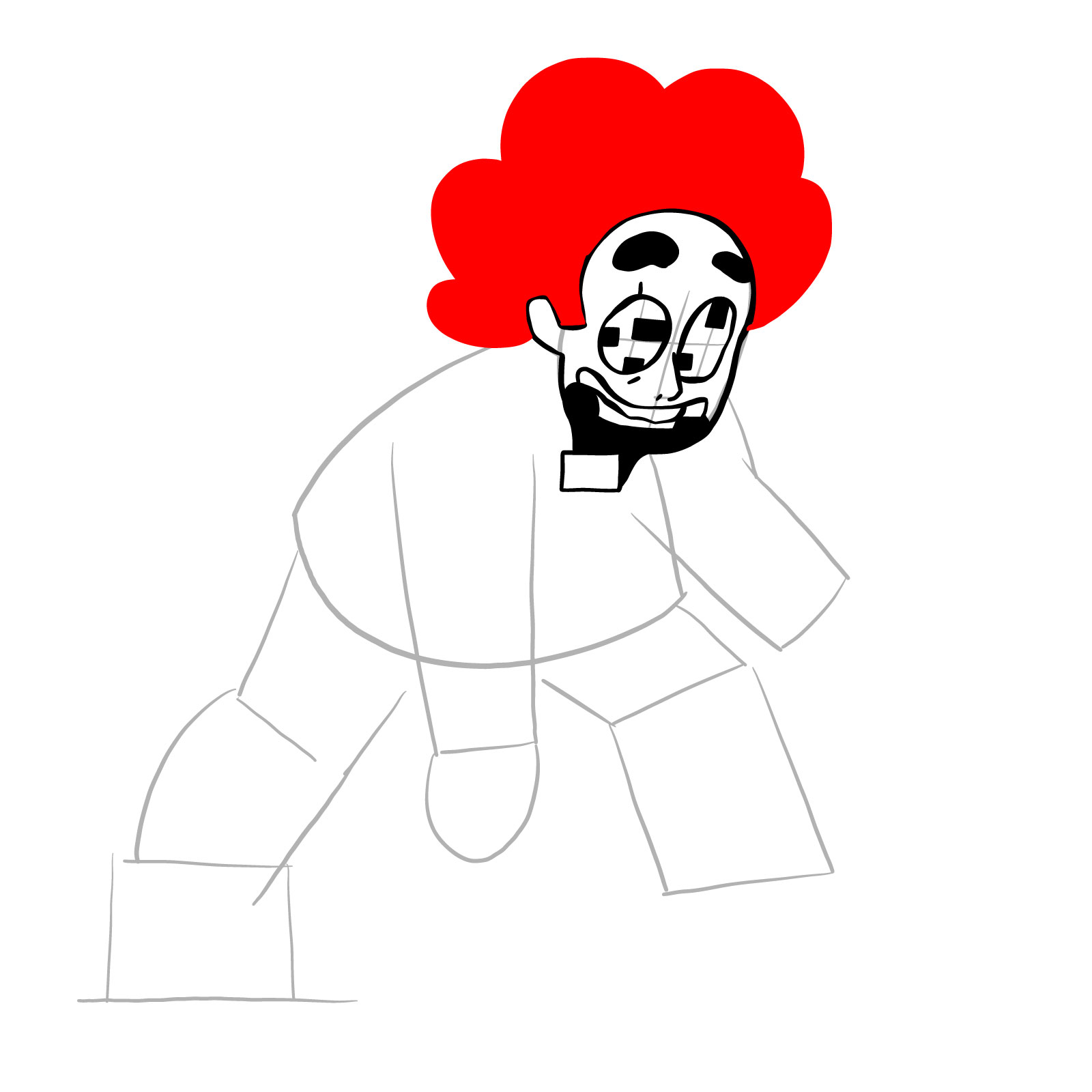 How to draw Steven Universe - FNF: Pibby Corrupted - step 10