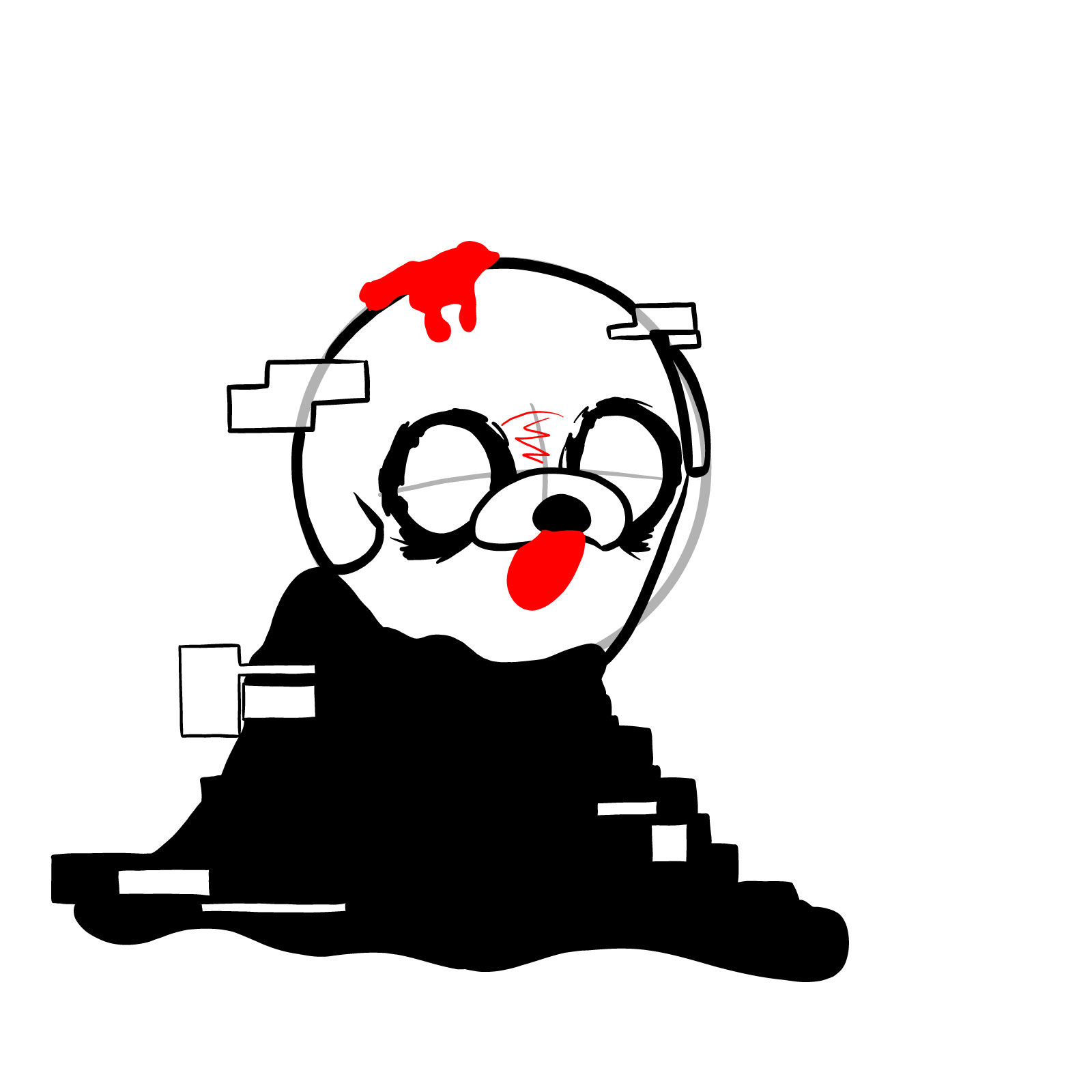 How to draw Jake - FNF: Pibby Corrupted - step 11