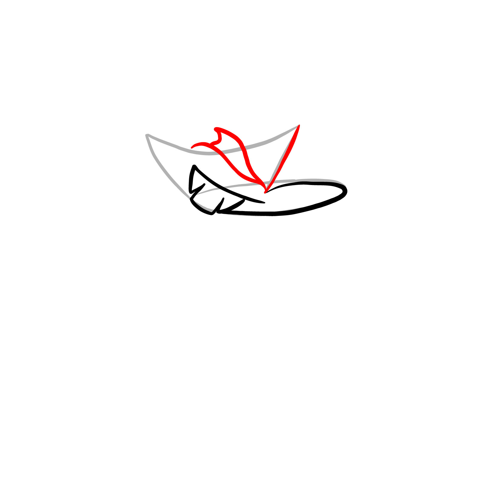 How to draw Dono (Arrow Funk Pico) - step 04