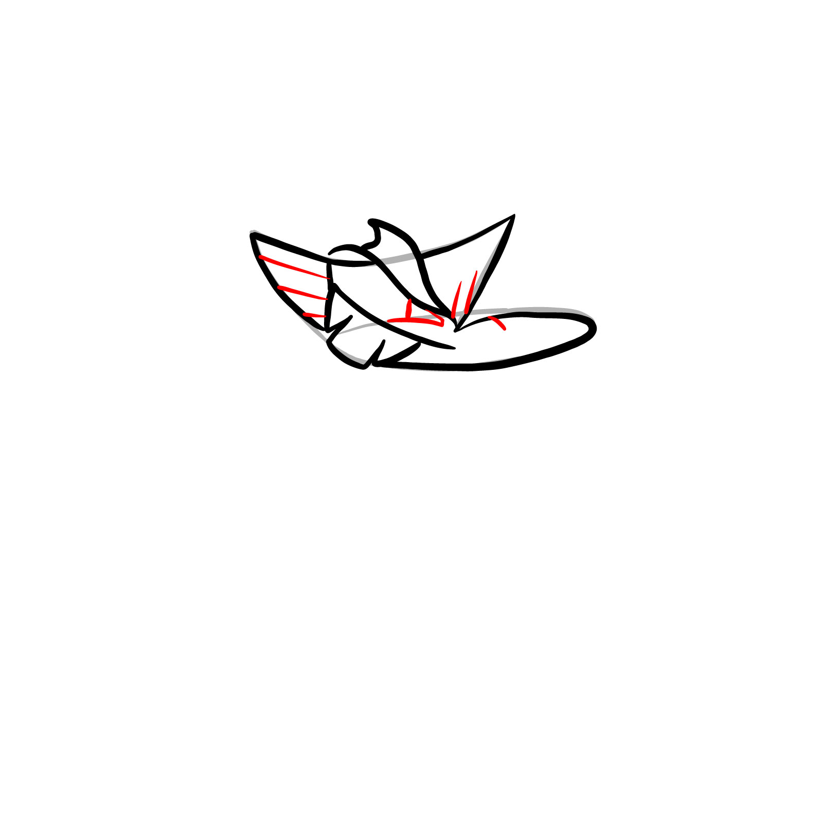 How to draw Dono (Arrow Funk Pico) - step 06