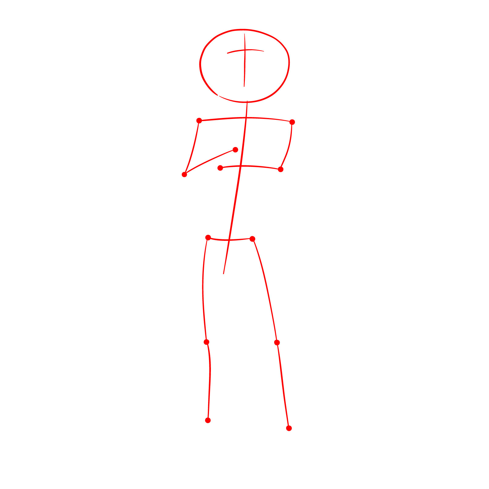 How to Draw Tomatohead from Fortnite - step 01