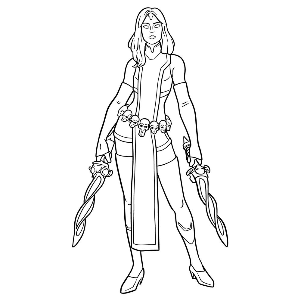 How to Draw Mystique Fortnite Outfit: X-Men Outfit Guide