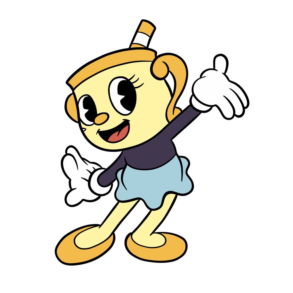 How to Draw Ms. Chalice from Cuphead: A Step-by-Step Guide