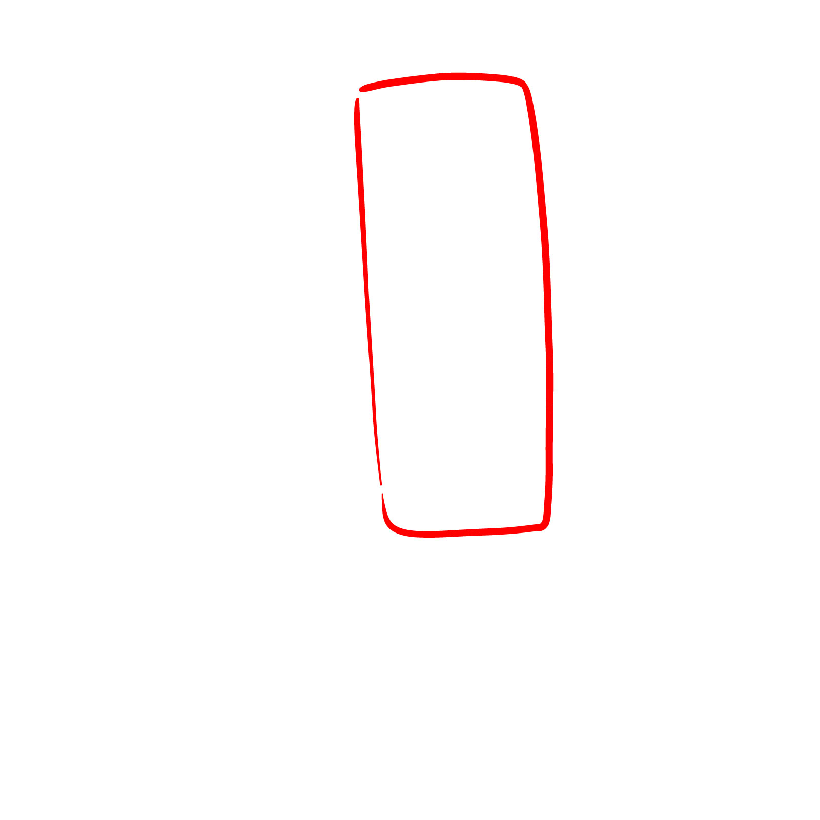 How to Draw a Llama from the Minecraft Movie - step 01