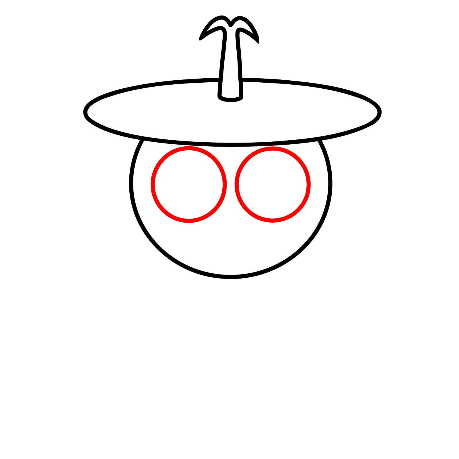 How to Draw Clukr from Incredibox Sprunki - step 04