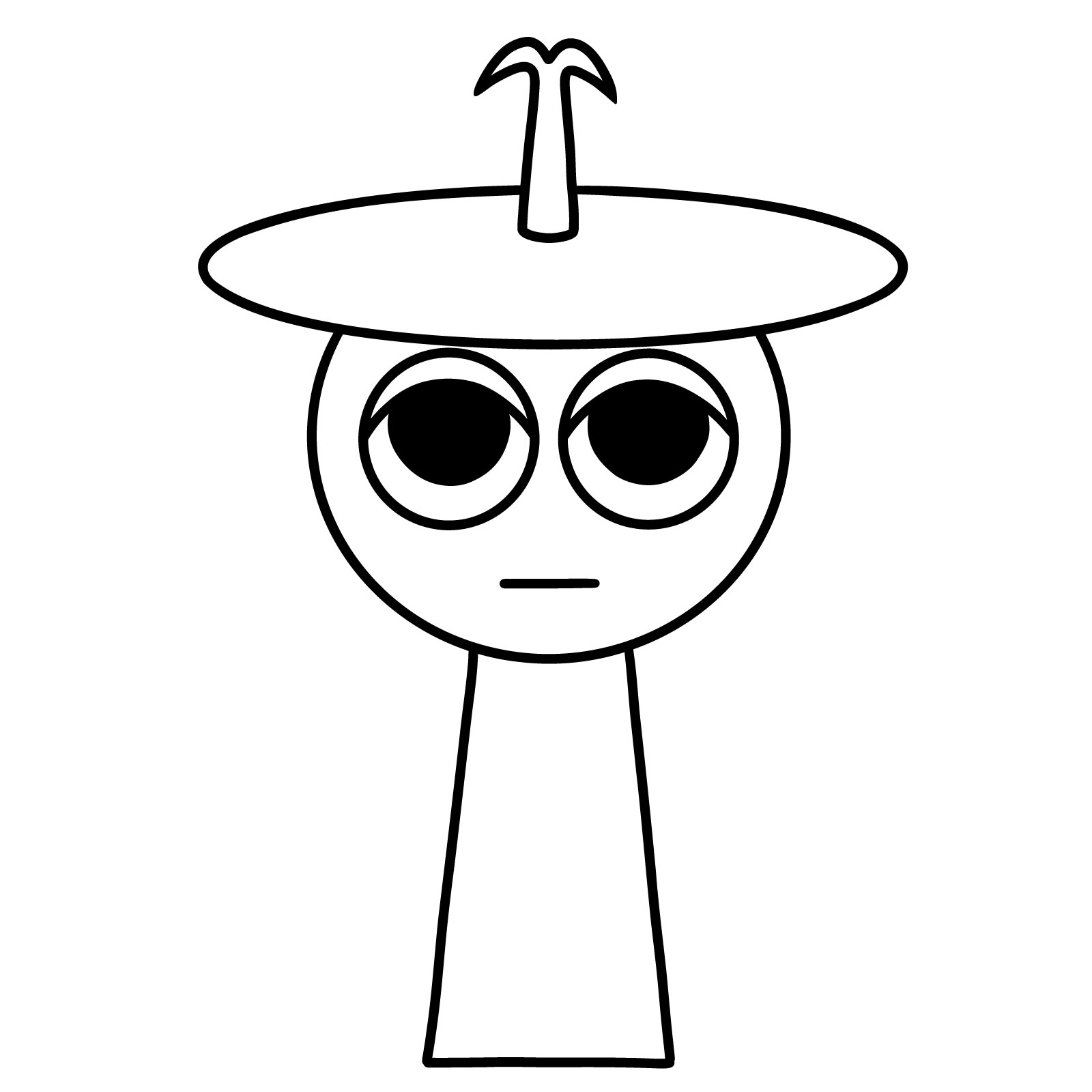 How to Draw Clukr from Incredibox Sprunki - step 08