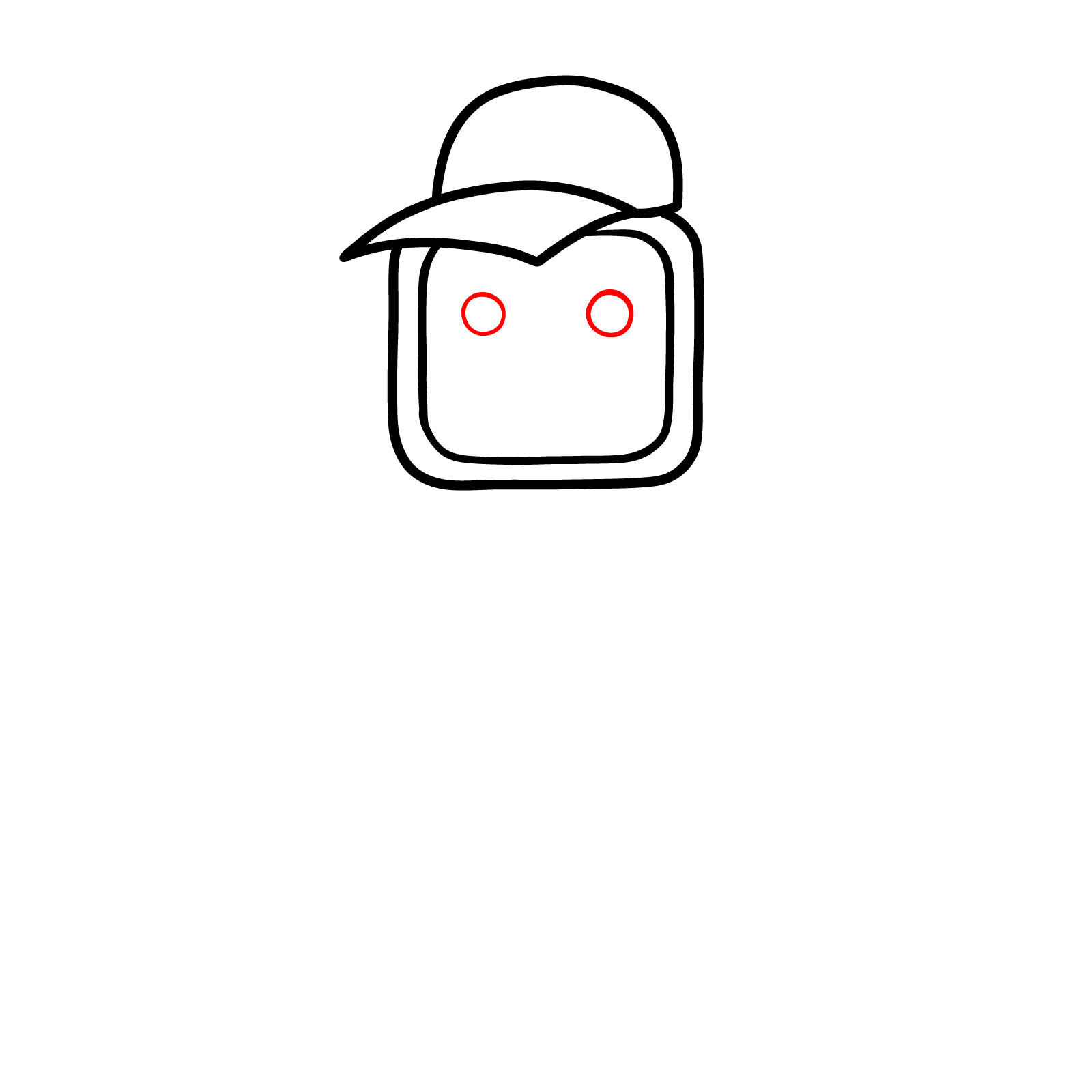 How to Draw Mr. Fun Computer from Sprunki - step 05