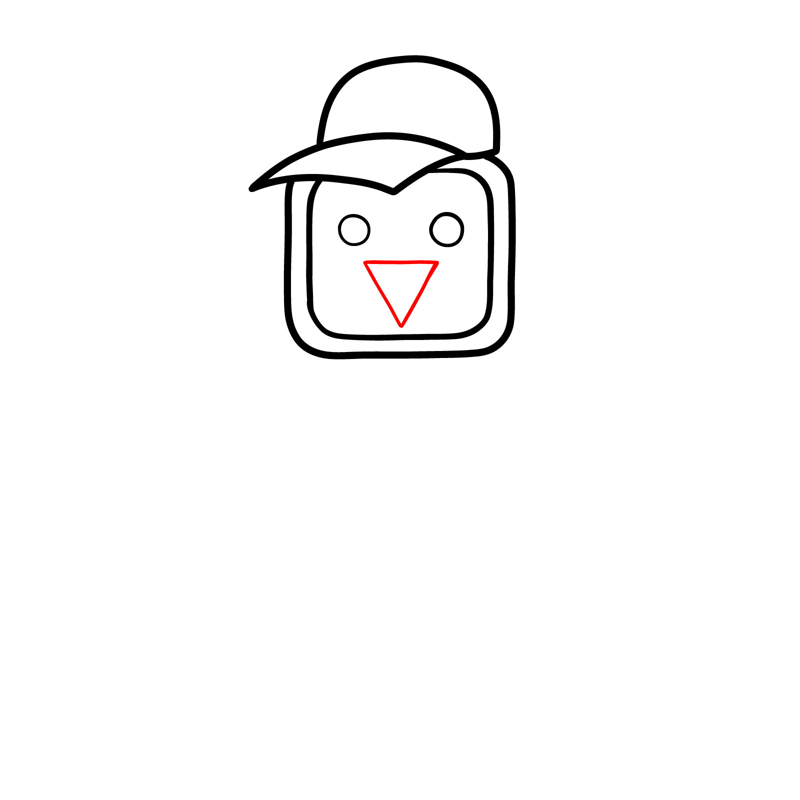 How to Draw Mr. Fun Computer from Sprunki - step 06