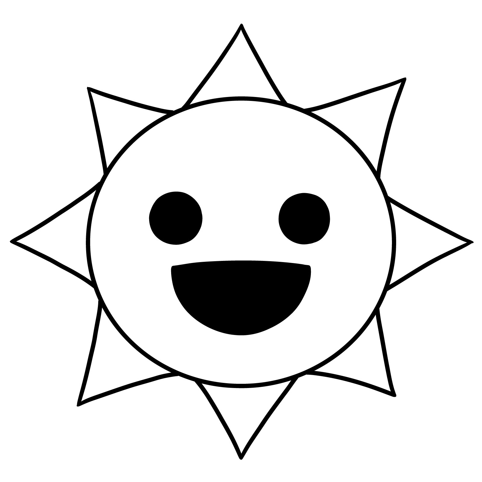How to Draw Mr. Sun from Incredibox Sprunki - step 06