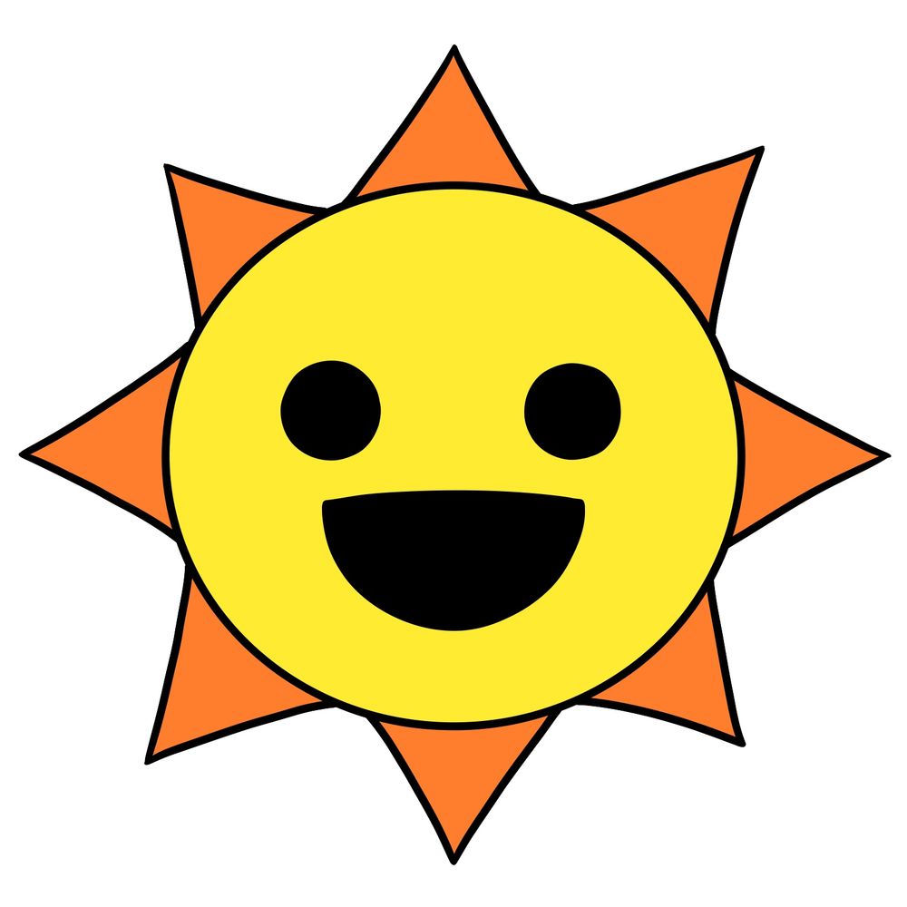 Learn How to Draw Mr. Sun – Incredibox Sprunki Drawing Guide