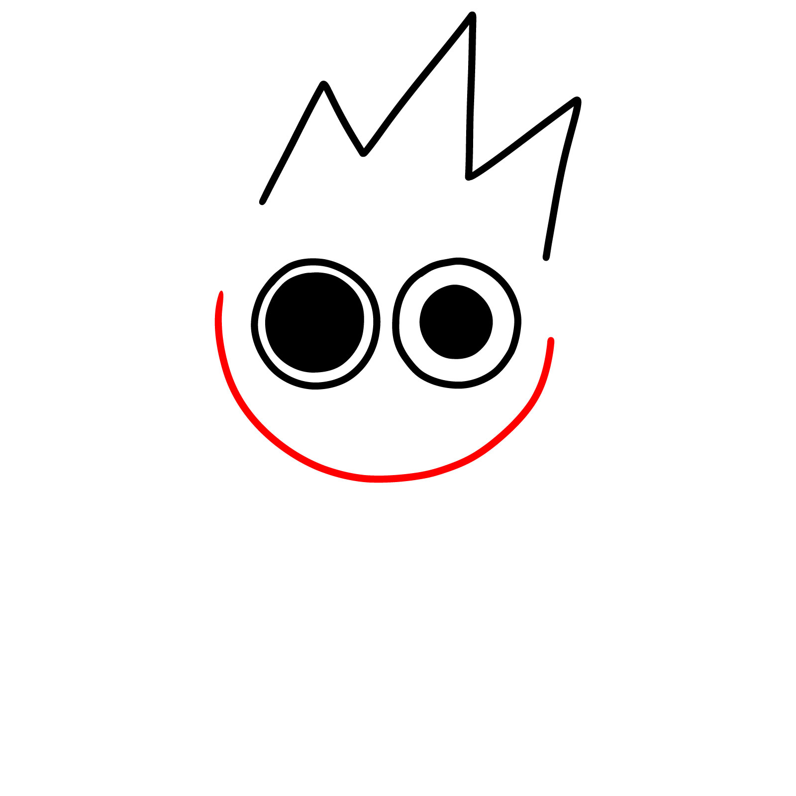How to Draw OWAKCX from Sprunki - step 04