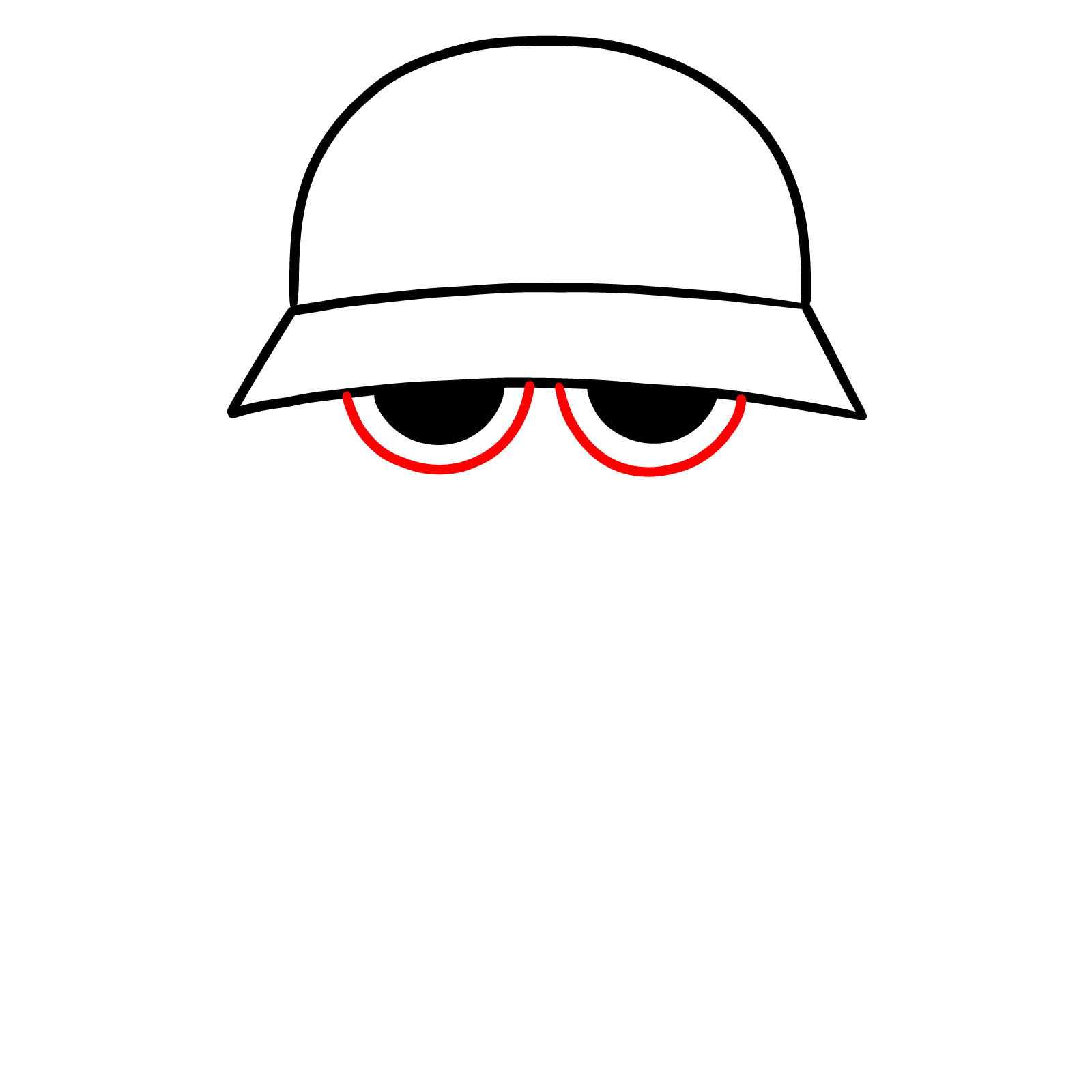 How to Draw El Cool P from Sprunki - step 04