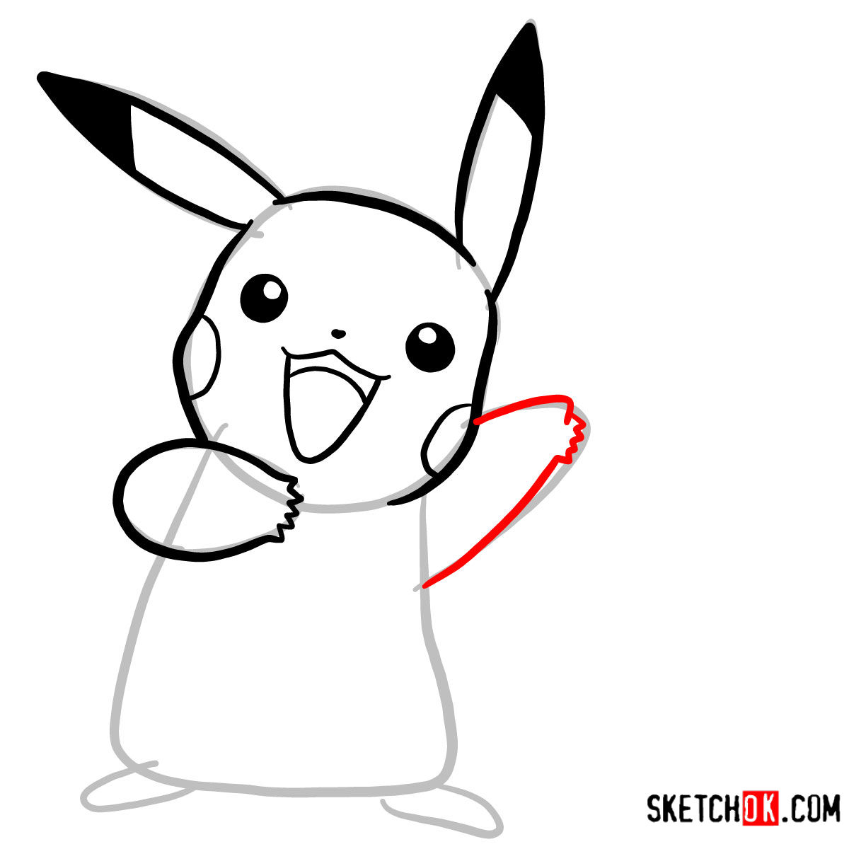 How to Draw Pikachu | Pokemon - YouTube