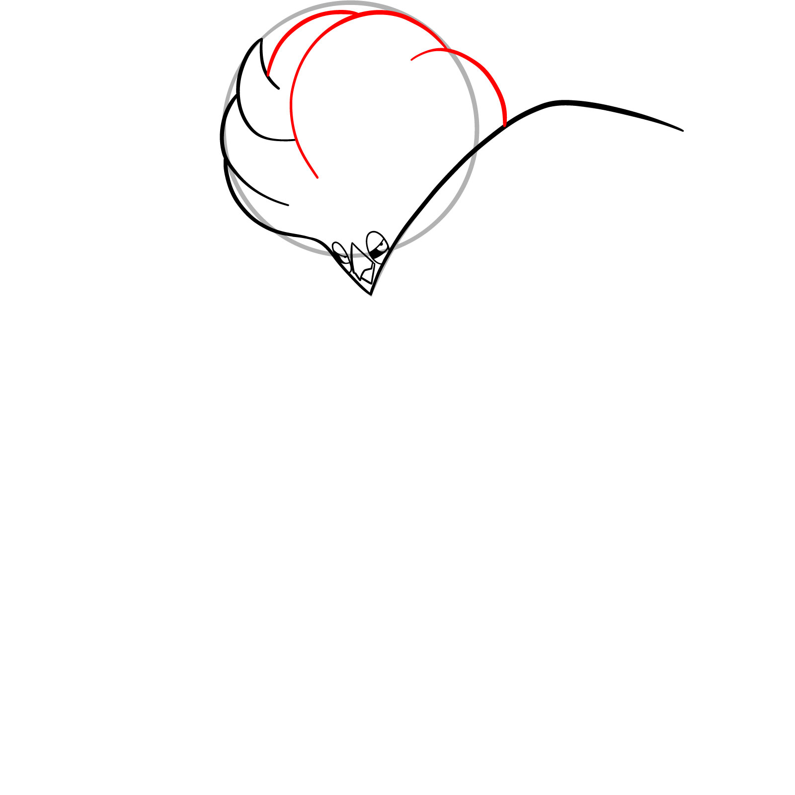 How to Draw Mega Malamar Pokémon - step 07