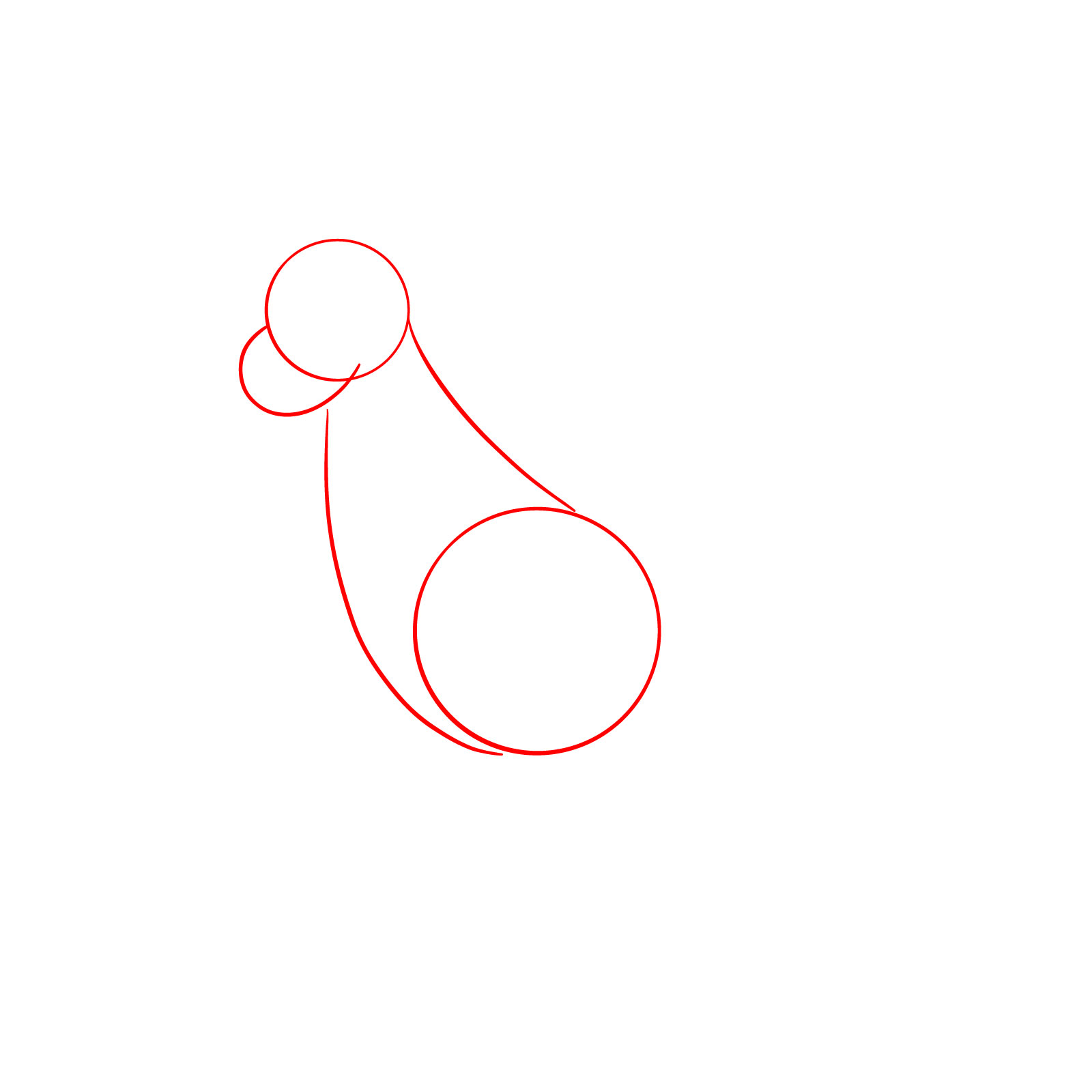 How to Draw Mega Dragonite - step 01