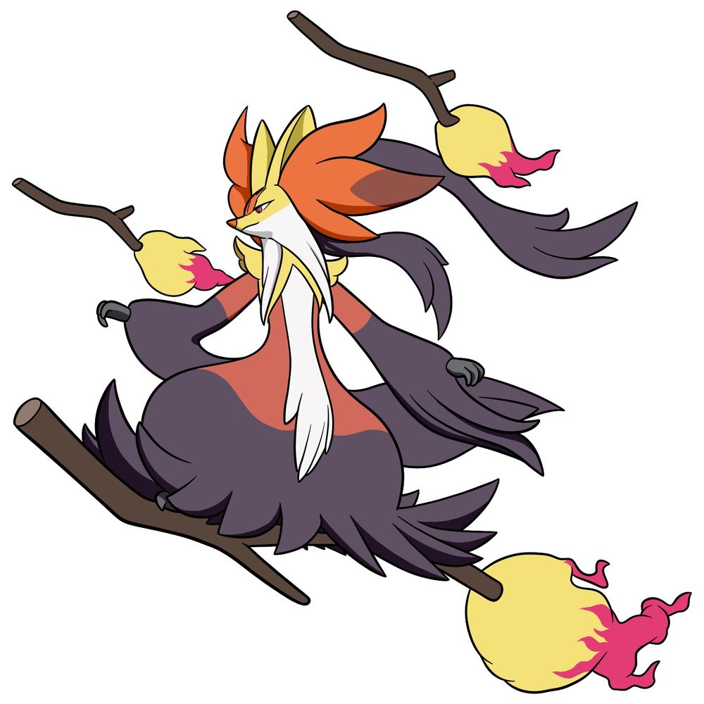 How to Draw Mega Delphox from Pokémon Legends Z-A