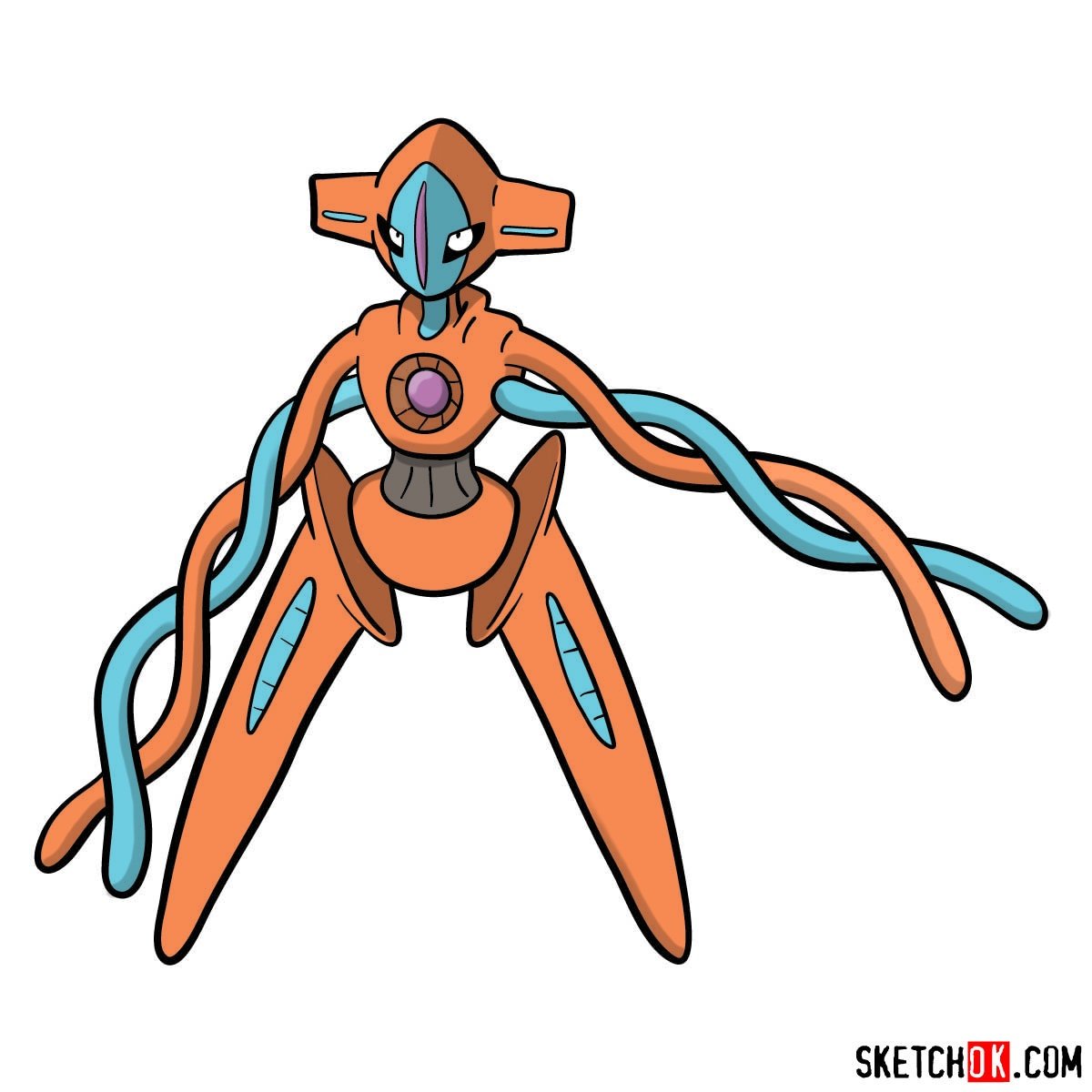 Deoxys Pokemon Colored Paper Art Nintendo GAME FREAK BANDAI Japanese Anime  F/S | eBay