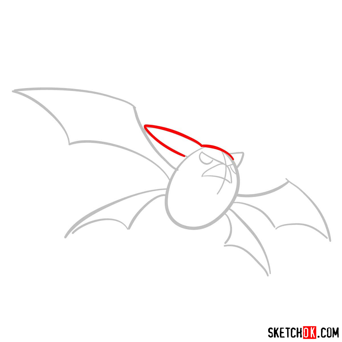 How to draw Crobat Pokemon - step 03