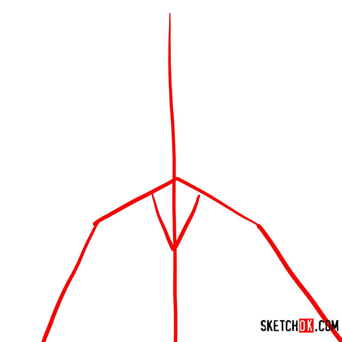 How to draw Rukia Kuchiki face | Bleach - step 01