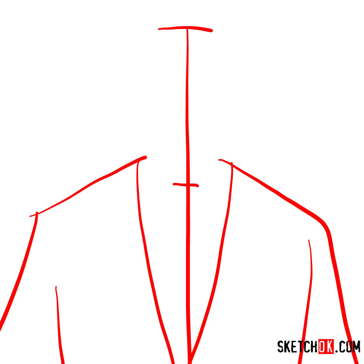 How to draw Yasutora 'Chad' Sado face | Bleach - step 01