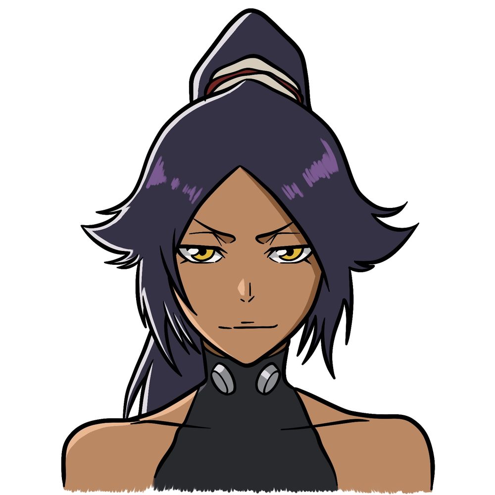 How to Draw Yoruichi’s Face – Detailed Bleach Art Guide
