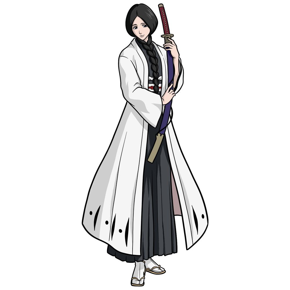 Learn How to Draw Retsu Unohana from Bleach in 24 Steps