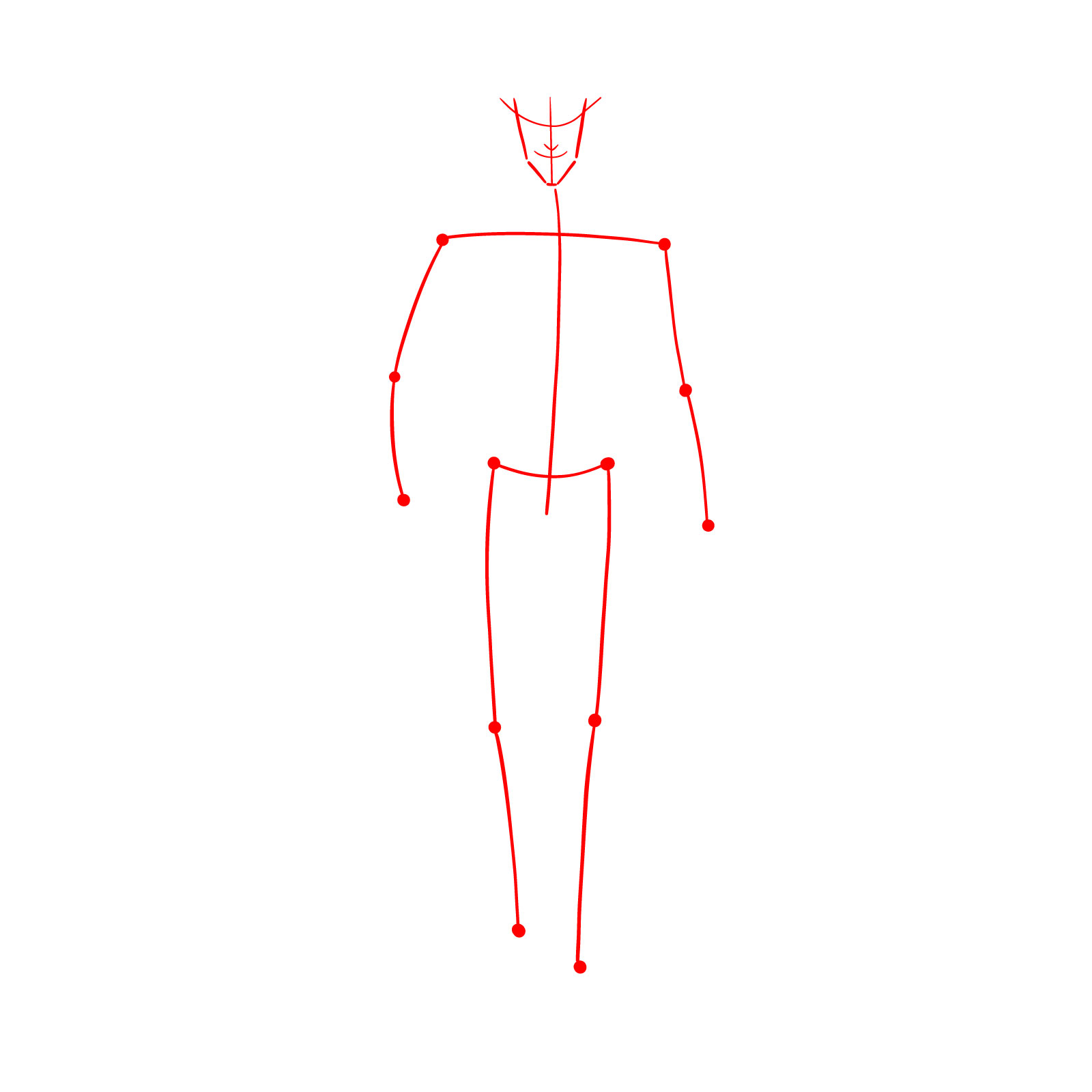 How to draw Eren Jaeger's Titan form full body - step 01