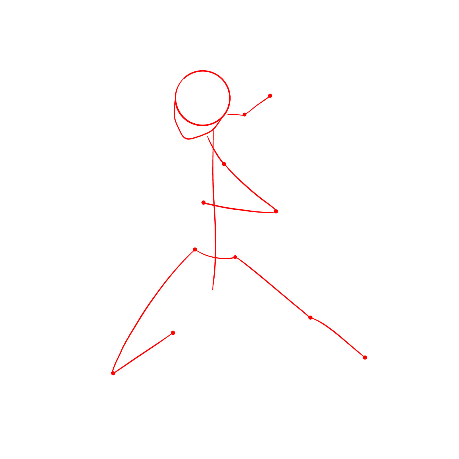 How to draw Eren Yeager using his ODM gear - step 01