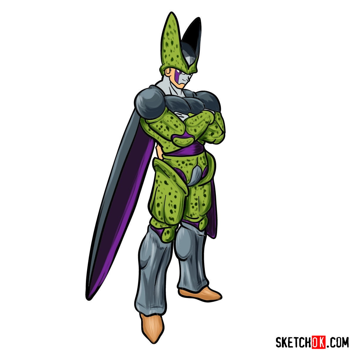 Drawing FREEZA, CELL