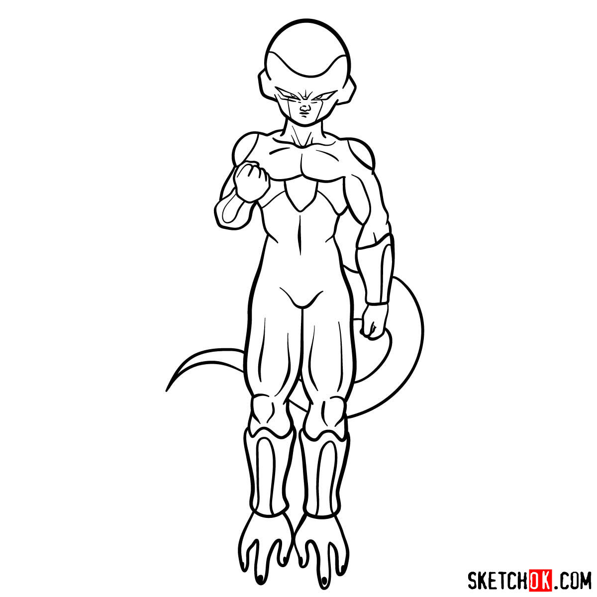 DRAWING TUTORIAL: How to Draw Frieza – Dragon Ball Z. Speed